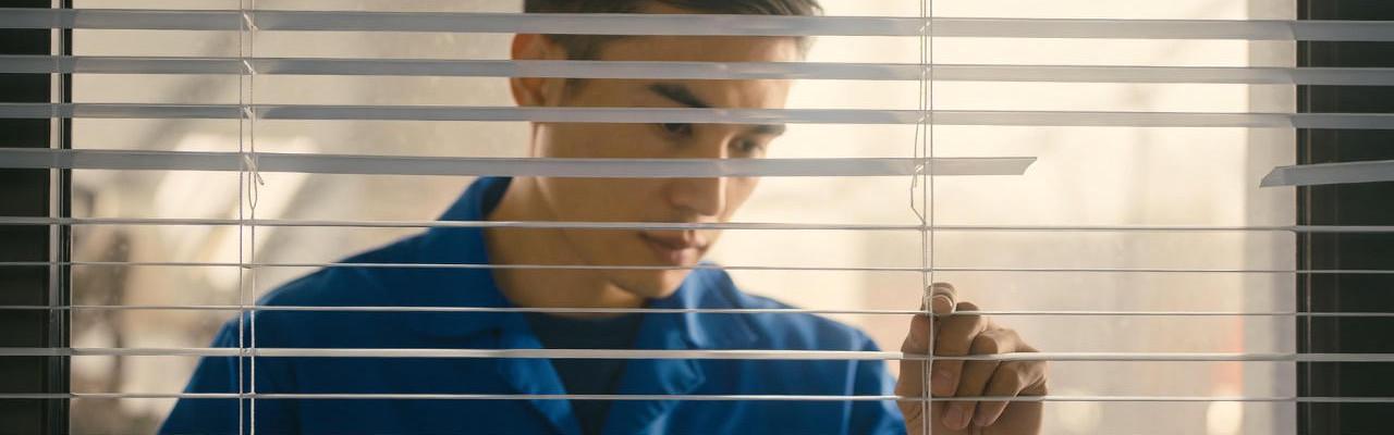 Reparación y sustitución de manivelas en una persiana en Mataró